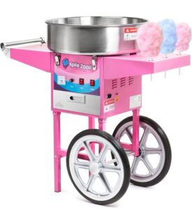 Cotton Candy Machine w/Pink Cart