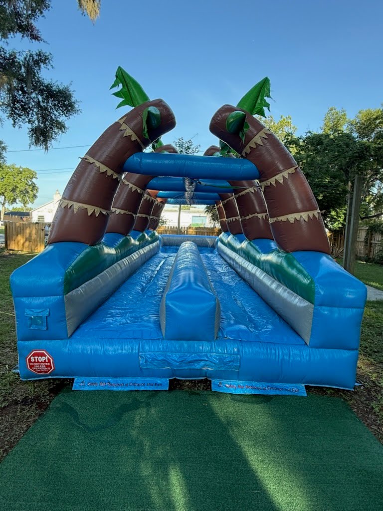 Dual Palm Trees Slip N Slide-2